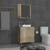 Balcão com Armário Cuba Parati 60 cm Cartagena Móveis Sander