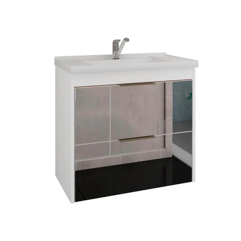 Gabinete Suspenso para Banheiro Bromélia 56 x 59cm - MGM Gabinetes