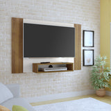 Painel para TV até 40 Polegadas Cine Pinho e Off White