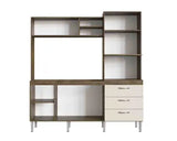 Cozinha Aline Amêndoa/Branco IRM Móveis