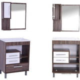 Conjunto Banheiro Com Cuba E Espelheira Rivera Cintra/branco