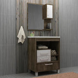 Conjunto Banheiro Com Cuba E Espelheira Rivera Cintra/branco