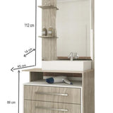 Conjunto Banheiro Com Cuba Sobrepor E Espelheira Dinamarca