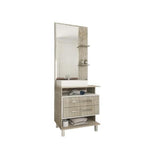 Conjunto Banheiro Com Cuba Sobrepor E Espelheira Dinamarca