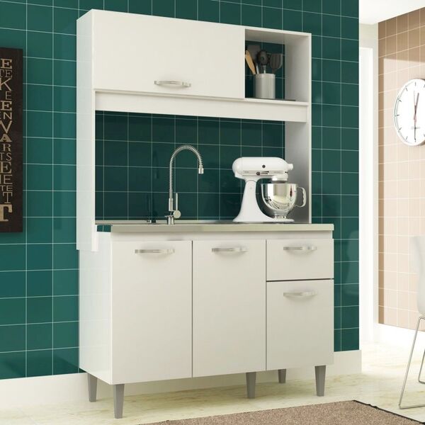 Cozinha Completa Compacta Katy 04 Portas 01 Gaveta