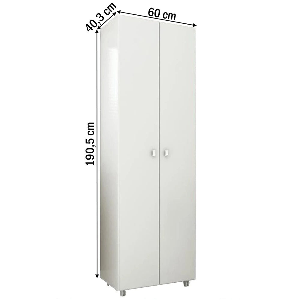 Armário Multiuso 2 Portas Am3101 Branco - Tecno Mobili